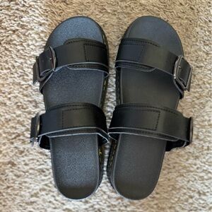 Ladies Black Sandals